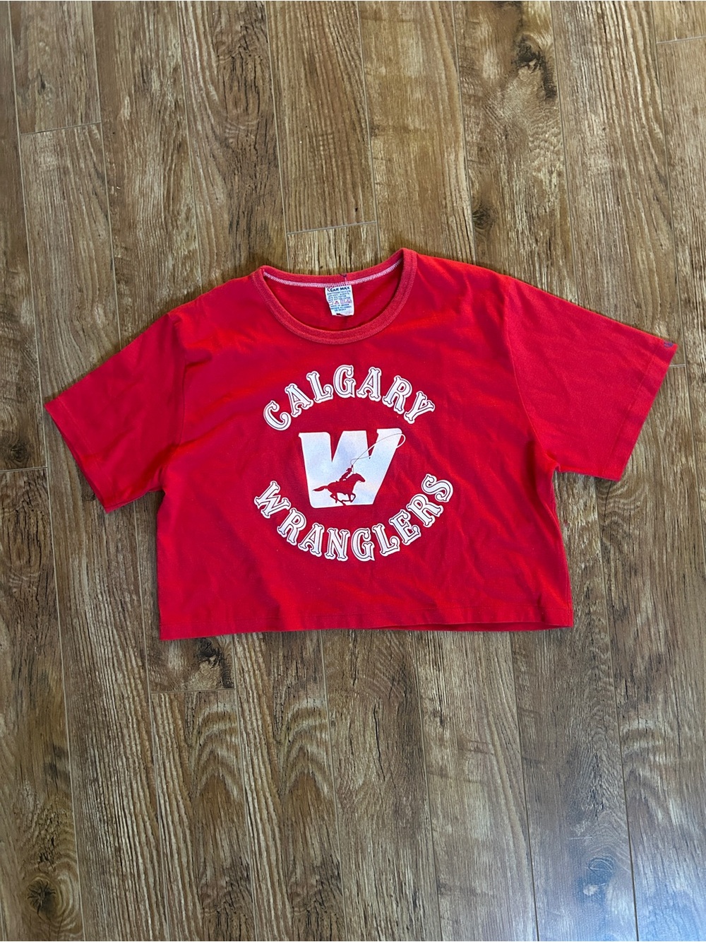 Vintage 80’s Calgary Wranglers WHL Tee